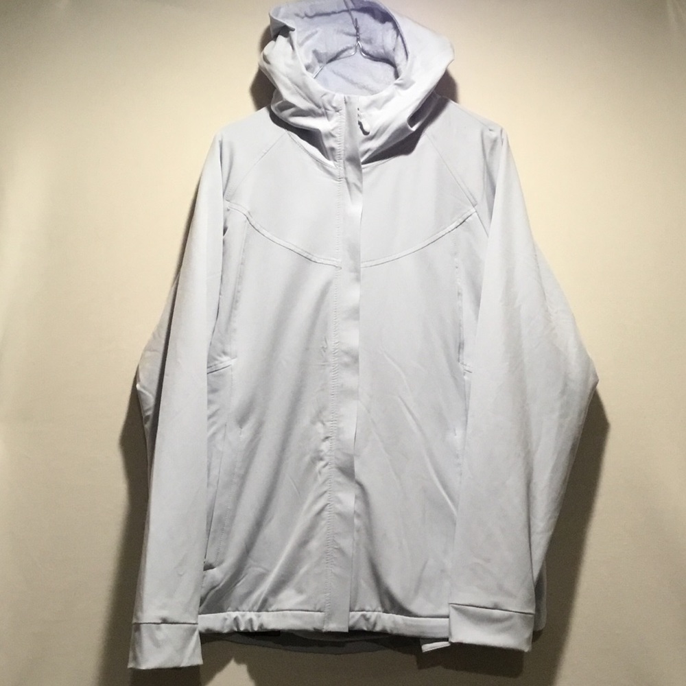 Women’s zip up, baby blue, comfortable inside, xl